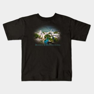 Bosnia & Herzegovina: Mostar Kids T-Shirt